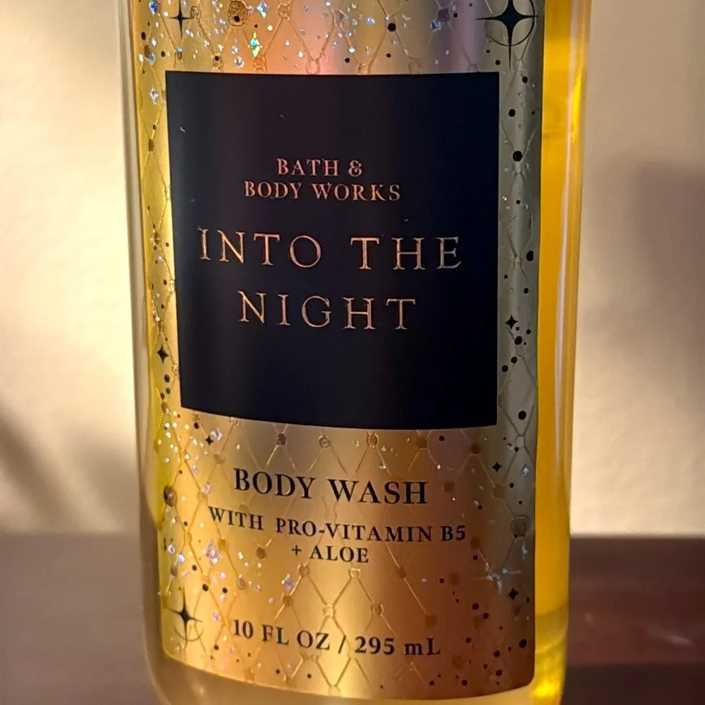 Bath & Body Works Into the Night Body Wash 2 10oz Full Size Bottles
